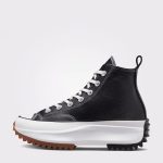 Converse Run Star Hike Foundational Unisex Siyah Deri Platform Sneaker - Görsel 5