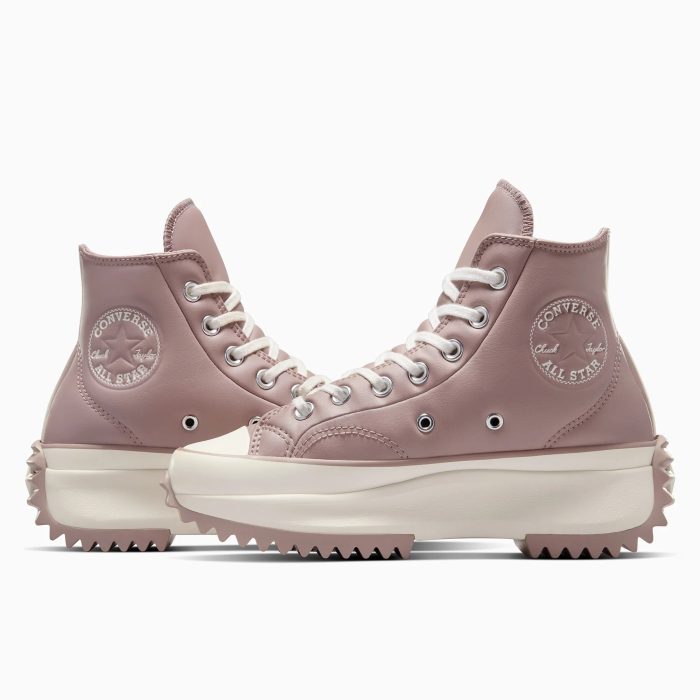 Converse Run Star Hike Unisex Pembe Platform Sneaker - Görsel 5