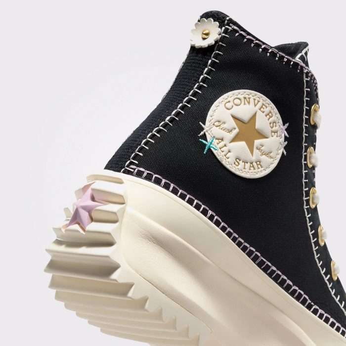 Converse Run Star Hike Unisex Siyah Platform Sneaker - Görsel 6