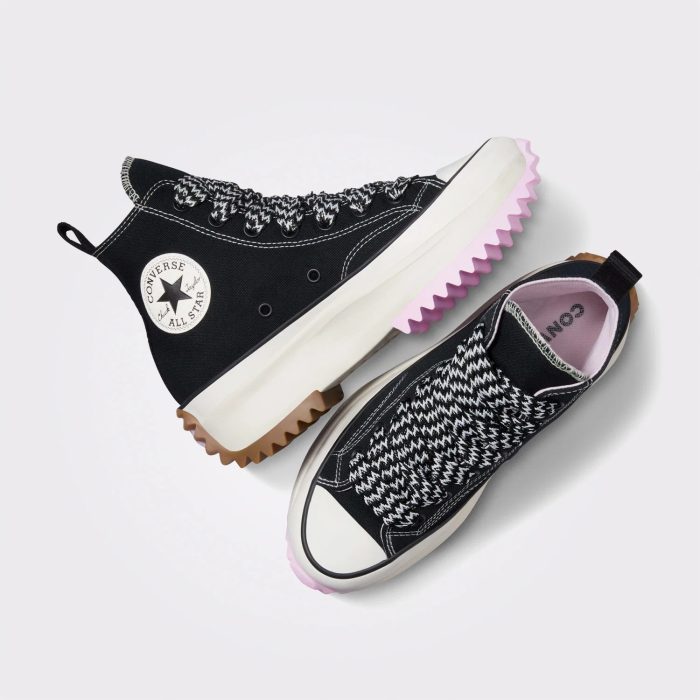 Converse Run Star Hike Unisex Siyah Platform Sneaker - Görsel 5