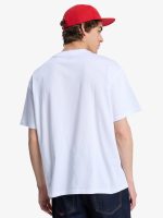 Quiksilver Erkek Beyaz Dna Clicker %100 Organik Pamuklu Tişört Eqyzt08207 - Görsel 9