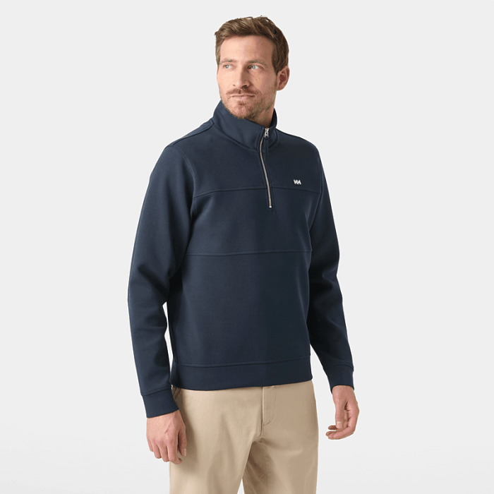 HELLY HANSEN Erkek Sweat KOSTER SWEAT 1/2 ZIP SWEATSHIRT HHA.54590 - Görsel 6