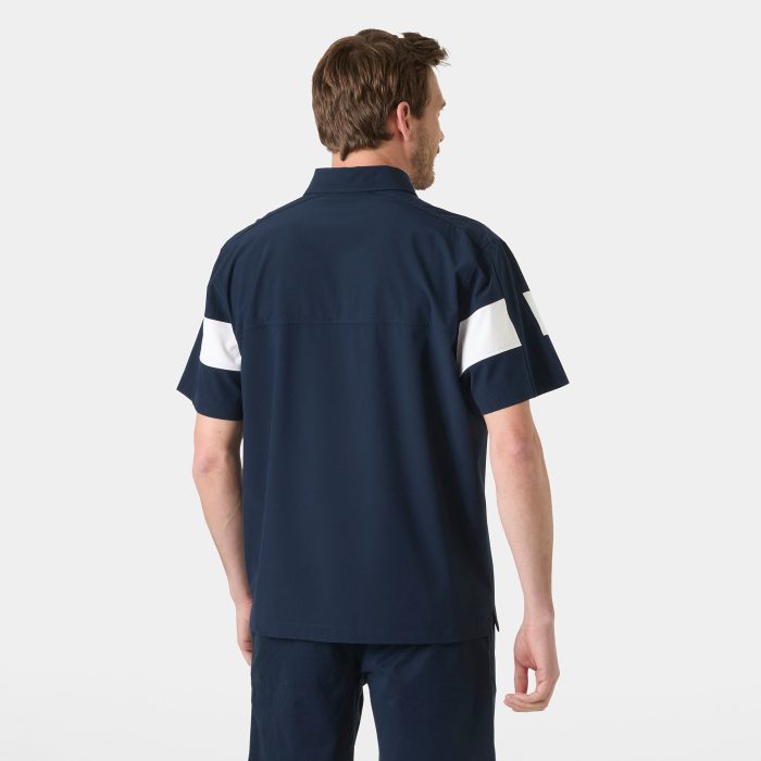 HELLY HANSEN Erkek Tişört LEVANTE QD 1/2 ZIP SS POLO T SHIRT HHA.54612 - Görsel 7