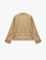 Koton Bej Trençkot 6Sak00046Ew - Görsel 5