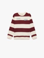 Koton Ekru Çizgili Sweatshirt 6Skb10290Tk - Görsel 2