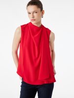 Koton Kırmızı Bluz 6Sak60277Uw - Görsel 2