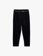 Koton Lacivert Çizgili Pantolon 6Sak40238Uw - Görsel 2