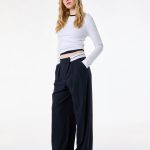 Koton Lacivert Pantolon 6Sak40059Ew