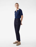 Koton Lacivert Pantolon 6Sak40273Uw