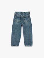 Koton Orta İndigo Pantolon 6Skb40049Td - Görsel 3