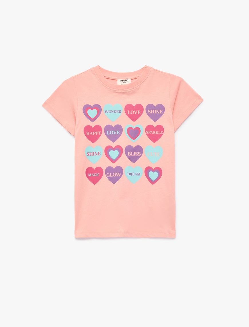 koton-pembe-tisort-6skg10017ak-13836.jpg Koton Pembe Tişört 6Skg10017Ak - Görsel 1