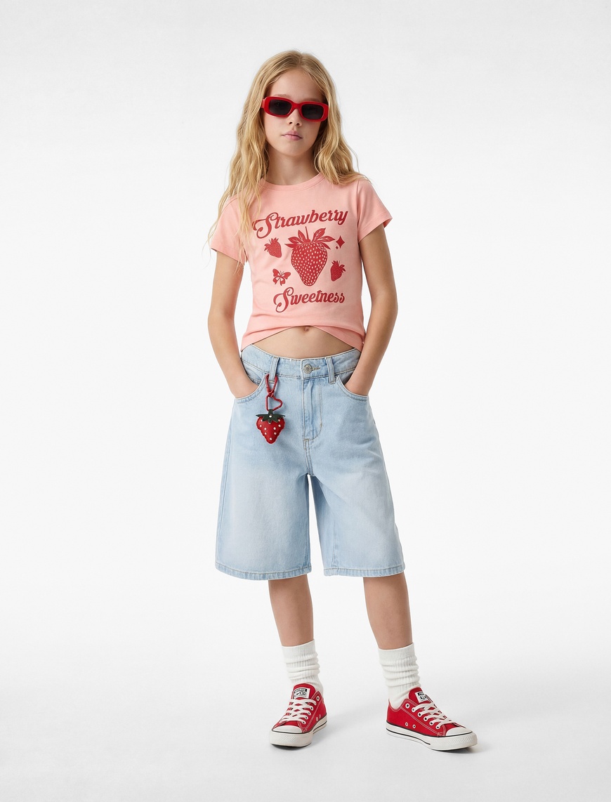 koton-pembe-tisort-6skg10032ak-13773.jpg Koton Pembe Tişört 6Skg10032Ak - Görsel 1