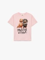 Koton Pembe Tişört 6Skg10057Ak