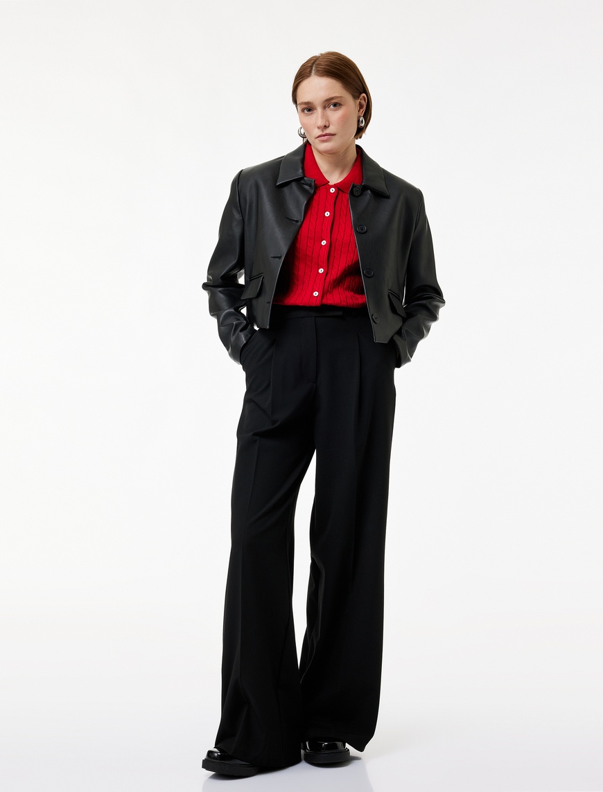 koton-siyah-pantolon-6sak40152uw-13563.jpg Koton Siyah Pantolon 6Sak40152Uw - Görsel 1