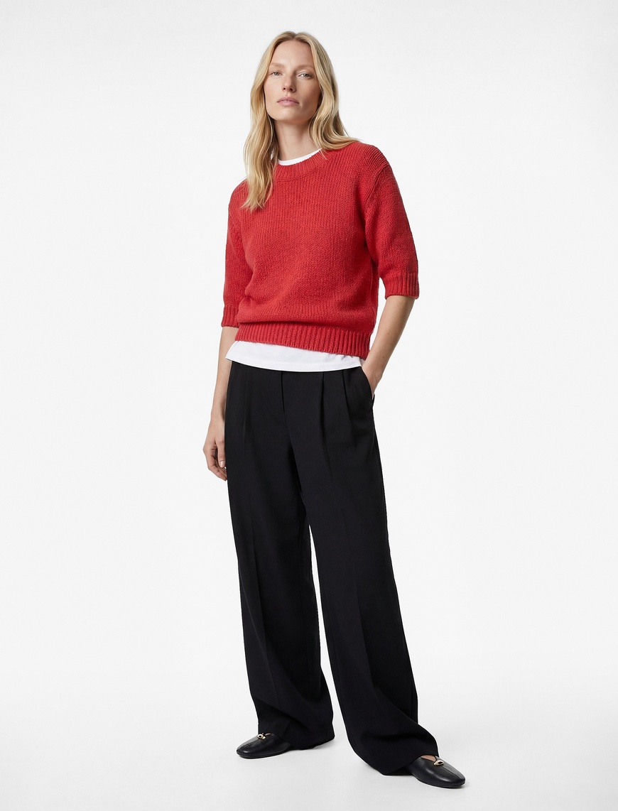 koton-siyah-pantolon-6sak40279uw-12922.jpg Koton Siyah Pantolon 6Sak40279Uw - Görsel 1