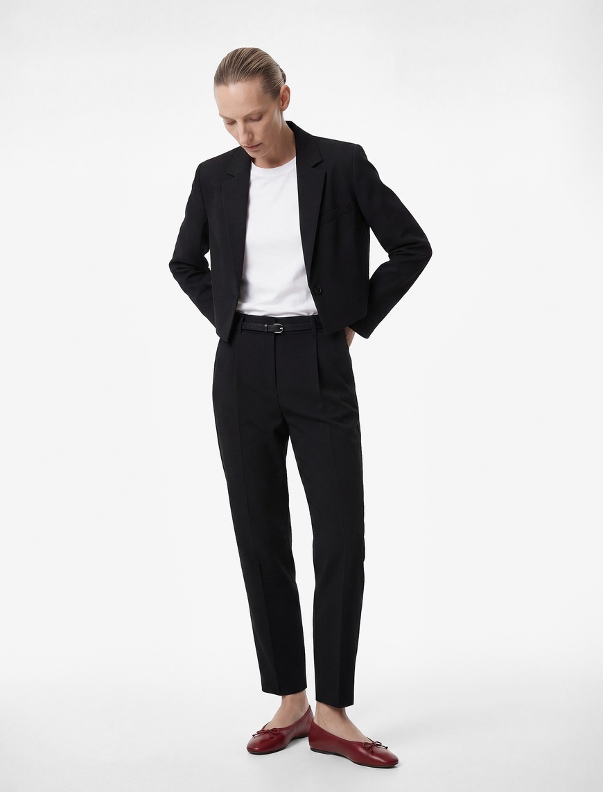 koton-siyah-pantolon-6sak40287uw-12949.jpg Koton Siyah Pantolon 6Sak40287Uw - Görsel 1