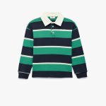 Koton Yeşil Çizgili Sweatshirt 6Skb10289Tk
