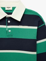 Koton Yeşil Çizgili Sweatshirt 6Skb10289Tk - Görsel 2