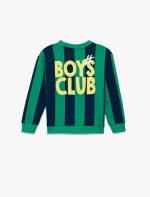 Koton Yeşil Çizgili Sweatshirt 6Skb10307Tk - Görsel 4