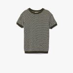 Koton Yeşil Desenli Sweatshirt 6Skb10066Tk