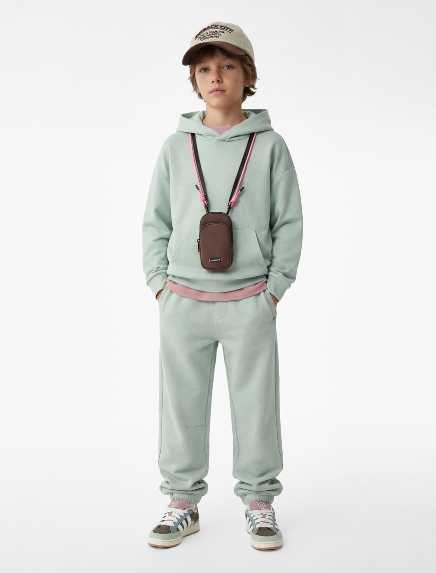 koton-yesil-sweatshirt-6skb10082tk-13876.jpg Koton Yeşil Sweatshirt 6Skb10082Tk - Görsel 1