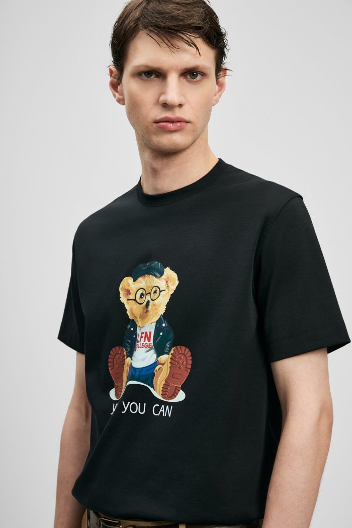 Lufian Teddy Modern Grafik T- Shirt 111020305 - Görsel 3