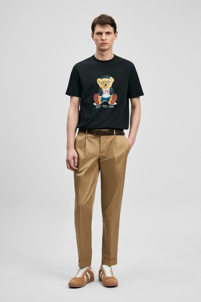 Lufian Teddy Modern Grafik T- Shirt 111020305 - Görsel 6