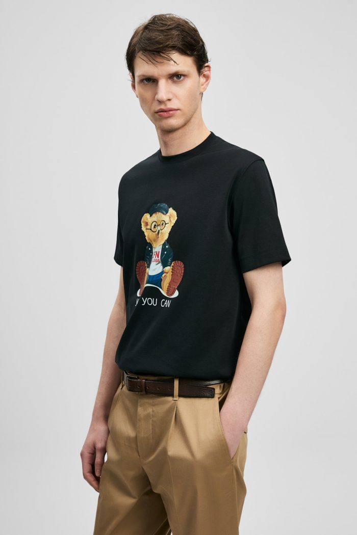 Lufian Teddy Modern Grafik T- Shirt 111020305 - Görsel 12