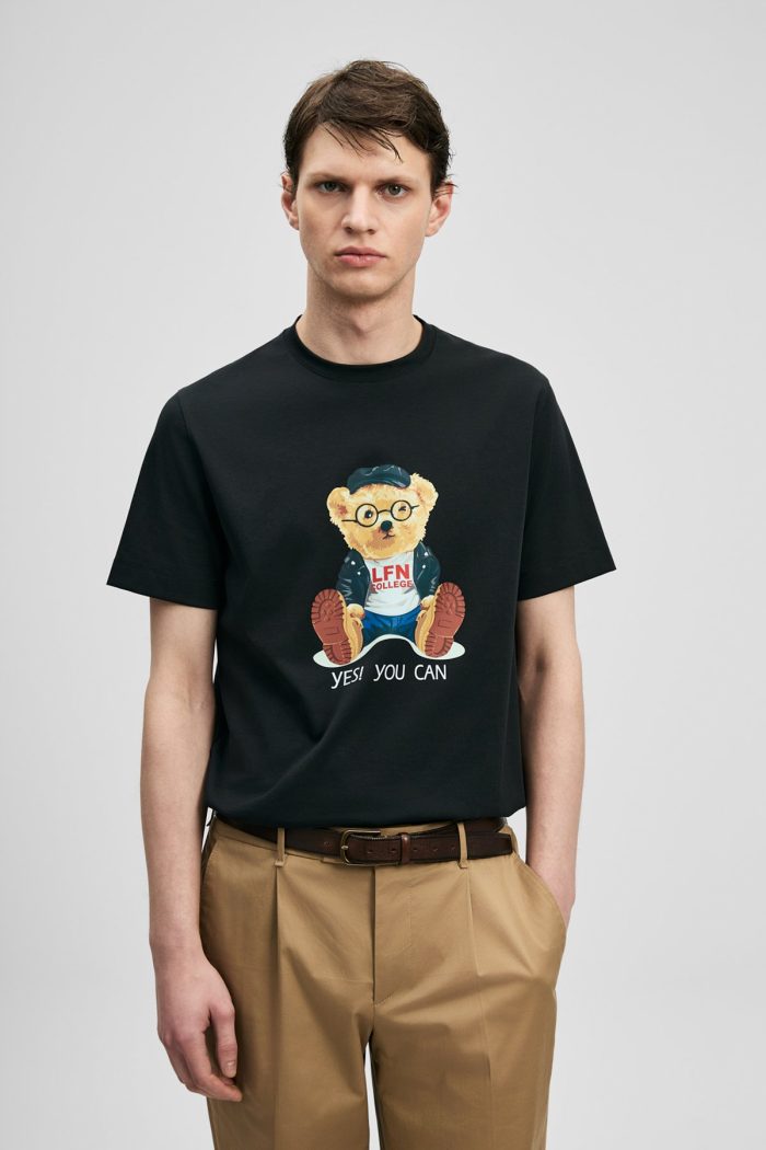 Lufian Teddy Modern Grafik T- Shirt 111020305 - Görsel 21