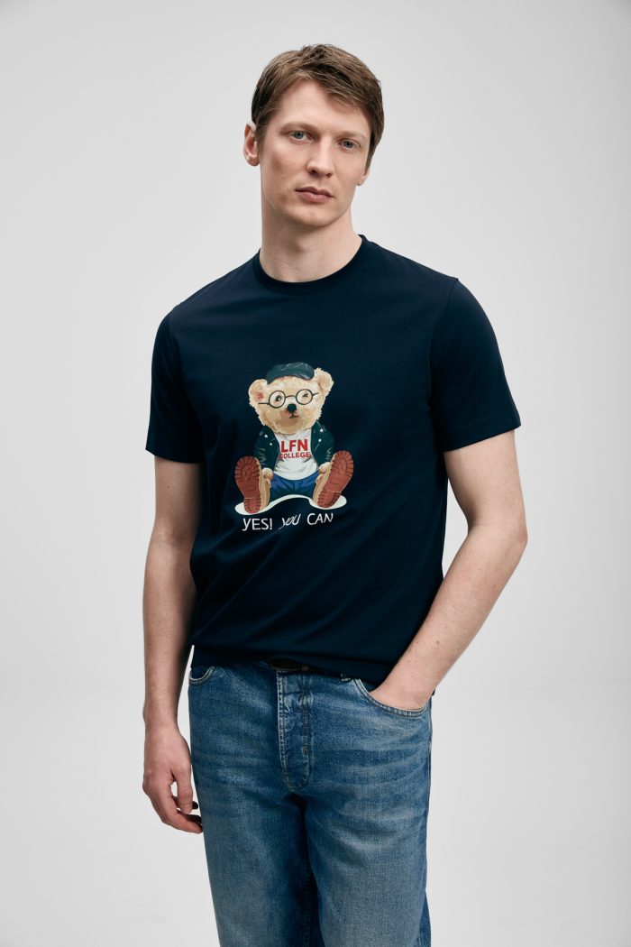 Lufian Teddy Modern Grafik T- Shirt 111020305 - Görsel 35