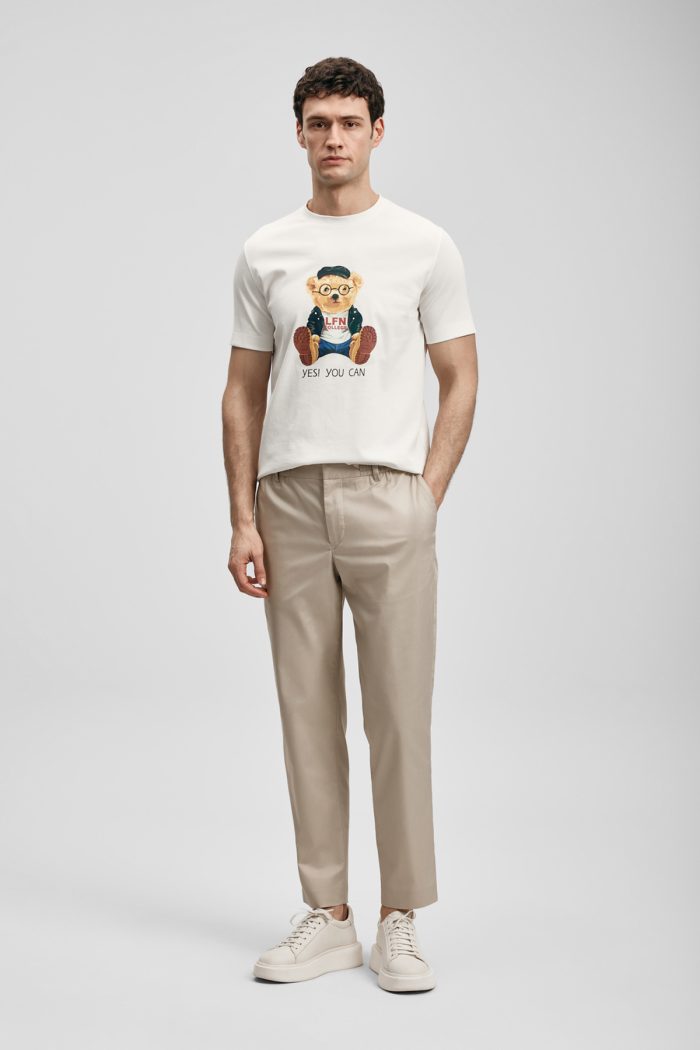 Lufian Teddy Modern Grafik T- Shirt 111020305 - Görsel 9