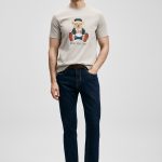 Lufian Teddy Modern Grafik T- Shirt 111020305
