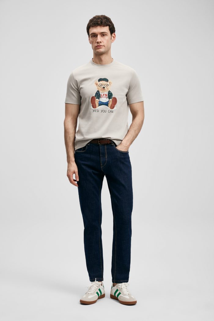 Lufian Teddy Modern Grafik T- Shirt 111020305 - Görsel 43