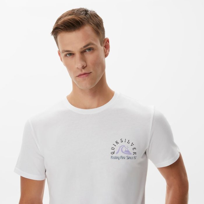 Quiksilver Erkek The Original Barrel Pamuklu Grafik Baskılı T-Shirt Eqyzt07226 - Görsel 2