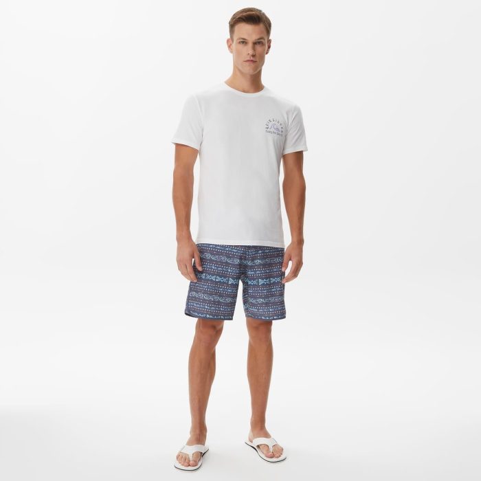 Quiksilver Erkek The Original Barrel Pamuklu Grafik Baskılı T-Shirt Eqyzt07226 - Görsel 3