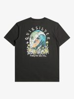 Quiksilver Erkek The Original Barrel Pamuklu Grafik Baskılı T-Shirt Eqyzt07226 - Görsel 9