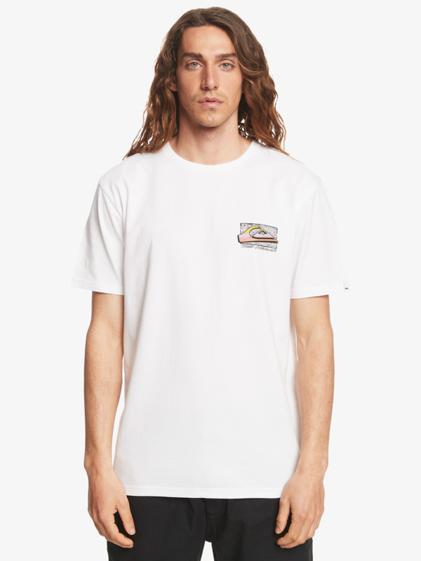retrofade-m-tees-15168.jpg Quiksilver Retro Fade Erkek Kısa Kollu Tişört Eqyzt06864 - Görsel 1