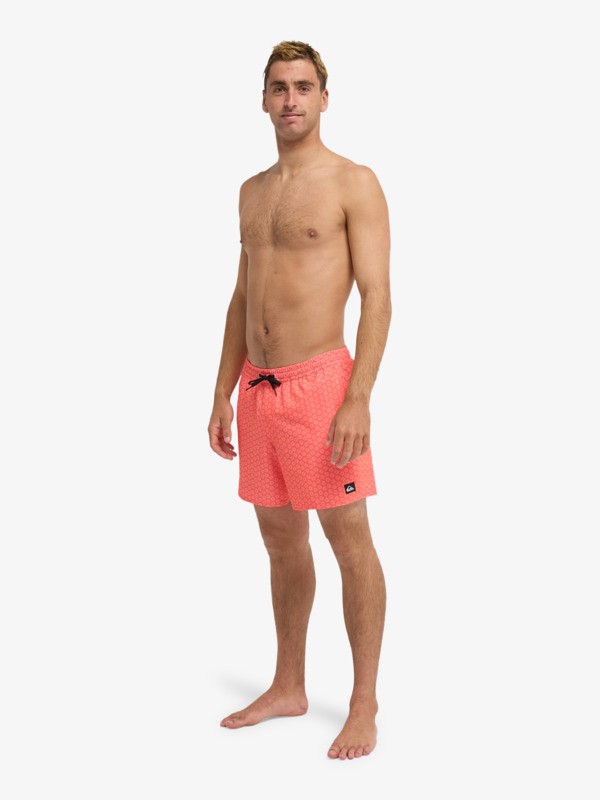stretch-printed-15220.jpg Quiksilver Stretch Printed Volley 16" (Eqyjv04021) Erkek Deniz Şortu - Görsel 1