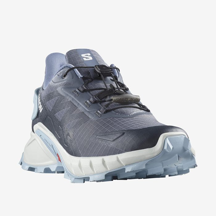 Salomon Supercross 4 Kadın Lacivert Koşu Ayakkabısı L47461700 - Görsel 4