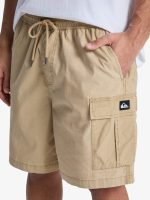 Quiksilver Taxer Cargo Erkek Bej Elastik Belli Kargo Şort Eqyws03792 - Görsel 2