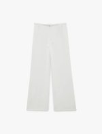 Beli Bağcıklı Bürümcük Geniş Paça Pantolon - Görsel 3
