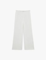 Beli Bağcıklı Bürümcük Geniş Paça Pantolon - Görsel 4