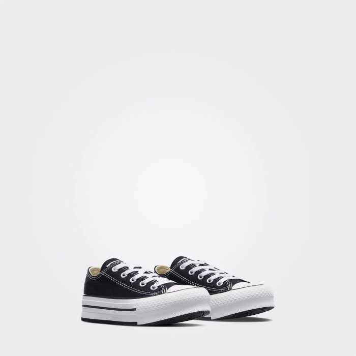Chuck Taylor All Star EVA Lift Çocuk Siyah Sneaker - Görsel 2