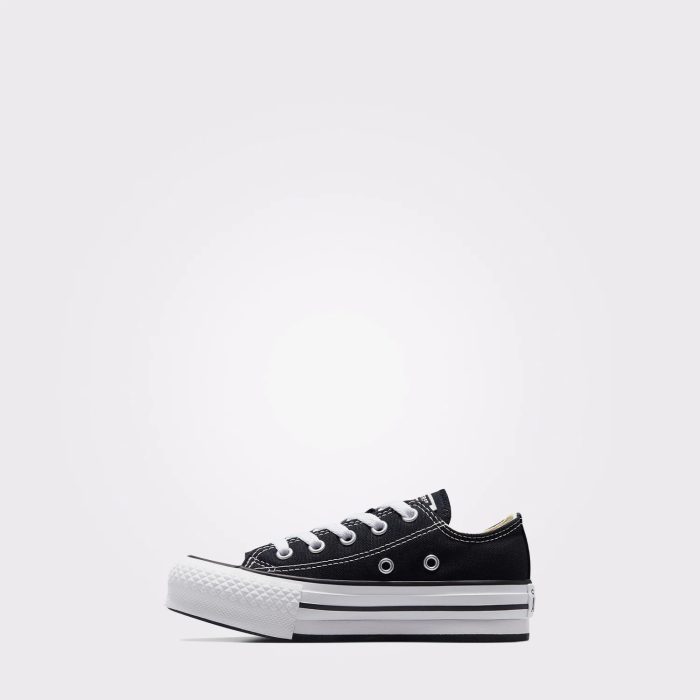 Chuck Taylor All Star EVA Lift Çocuk Siyah Sneaker - Görsel 4