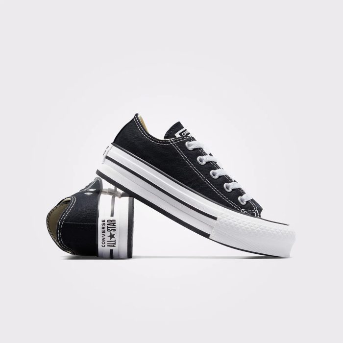 Chuck Taylor All Star EVA Lift Çocuk Siyah Sneaker - Görsel 7