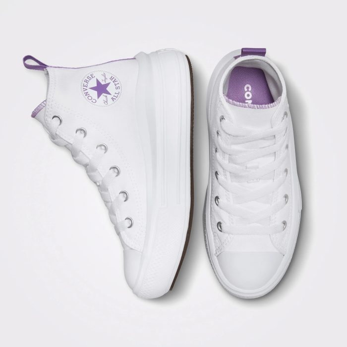 Chuck Taylor All Star Move Çocuk Beyaz Sneaker - Görsel 3