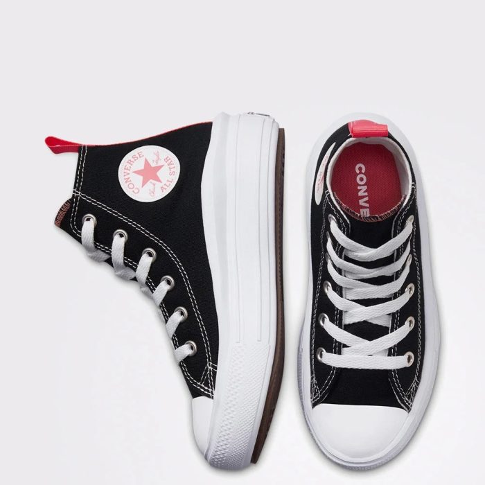 Chuck Taylor All Star Move Çocuk Siyah Sneaker - Görsel 5
