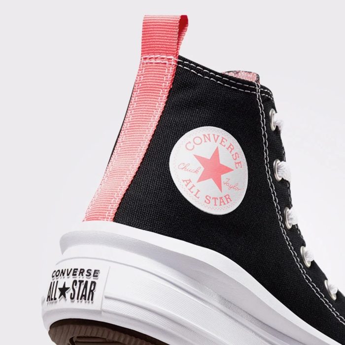 Chuck Taylor All Star Move Çocuk Siyah Sneaker - Görsel 7