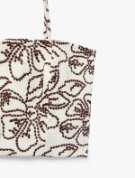 Koton X Melis Ağazat - Keten Karışımlı Floral Nakış Detaylı Bağlamalı İp Askılı Crop Büstiyer - Görsel 5