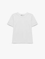 Pamuklu Slim Fit Kısa Kollu Bisiklet Yaka Basic Tişört - Görsel 4